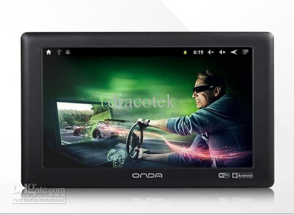 Tablet ONDA Luxo Android 4,0 w / W / WiFi / TV-OUT - Preto